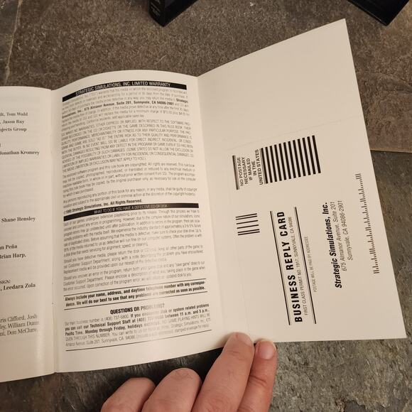 Game - Panzer General [Long Box] (CIB+) - PS1 - Picture 4 of 7